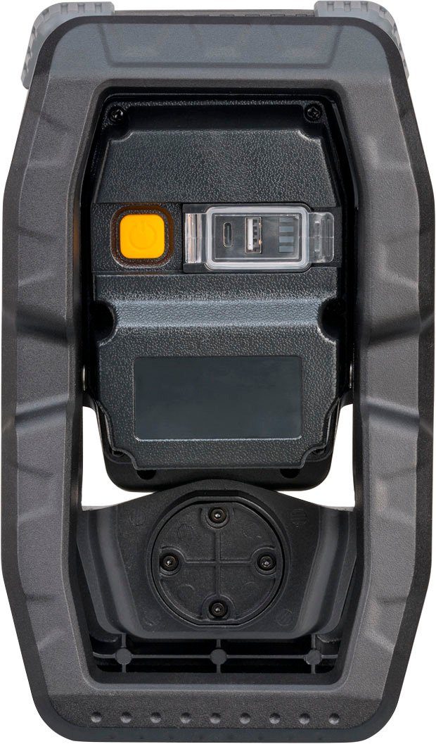 Brennenstuhl LED Arbeitsleuchte CL 4050 MA, Ein-/Ausschalter, USB-Anschluss mit Ladefunktion, mehrere Helligkeitsstufen, LED fest integriert, Tageslichtweiß, mit Neigungswinkel, USB, Powerbank
