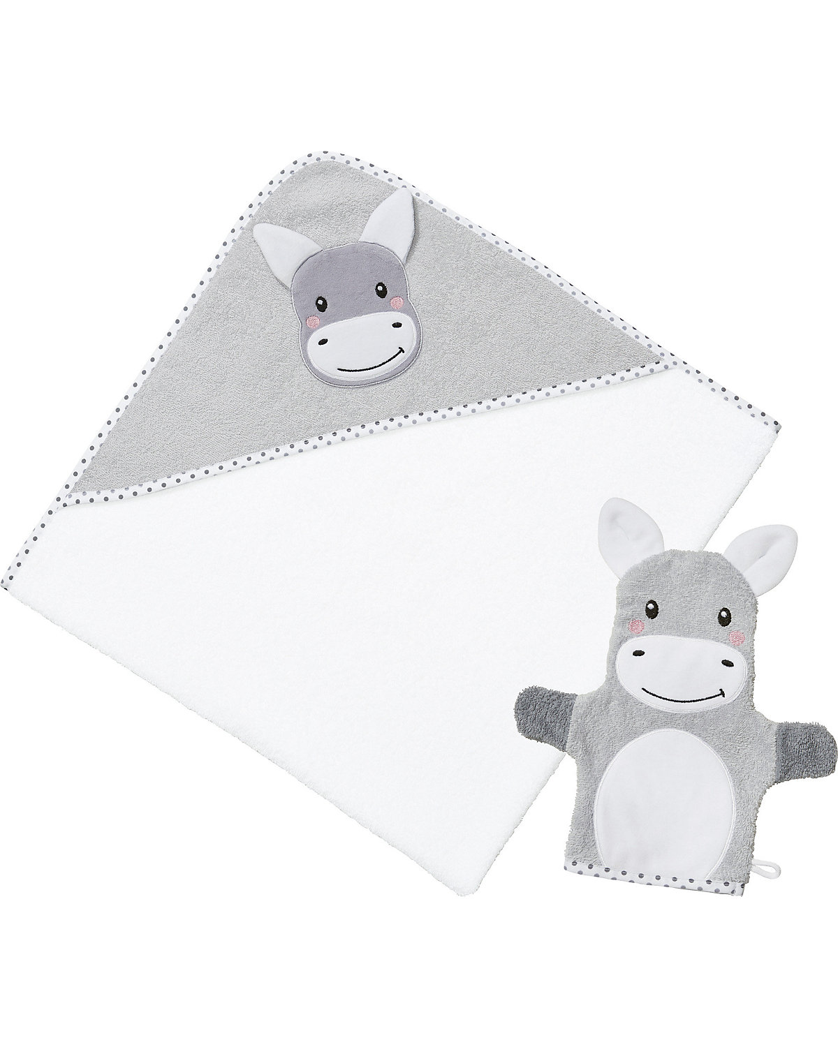 Frottier-Set 2-tlg. Frottier Esel
