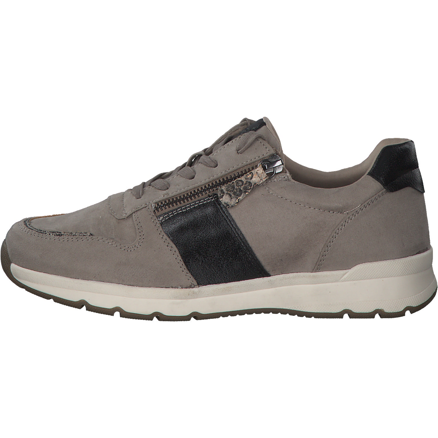 Jana Shoes 23663, Schnürschuhe, Damen, Stone