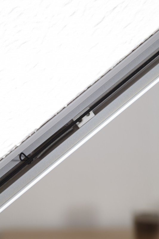 Hecht Insektenschutz Dachfenster Plissee 80x160cm braun
