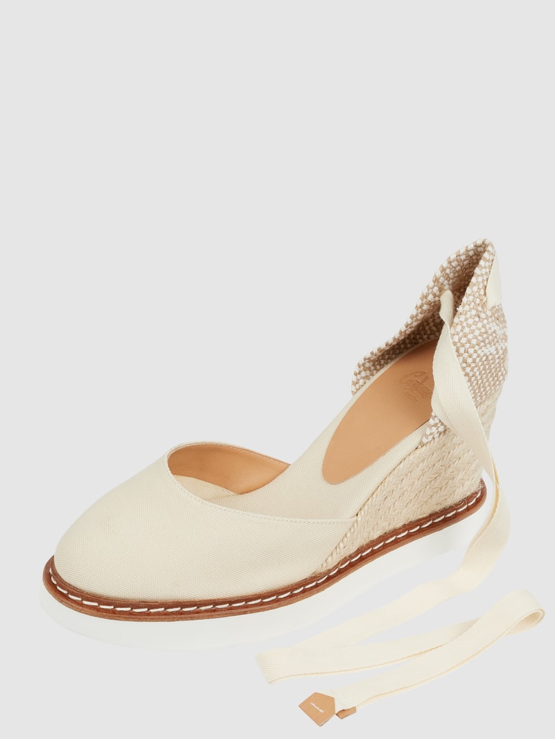 Wedges aus Textil Modell 'Cintia' in offwhite