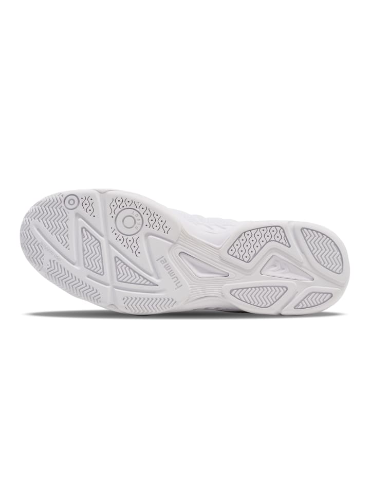 Hummel Hummel Hallenschuh Court Control Erwachsene in WHITE/BLACK IRIS günstig kaufen