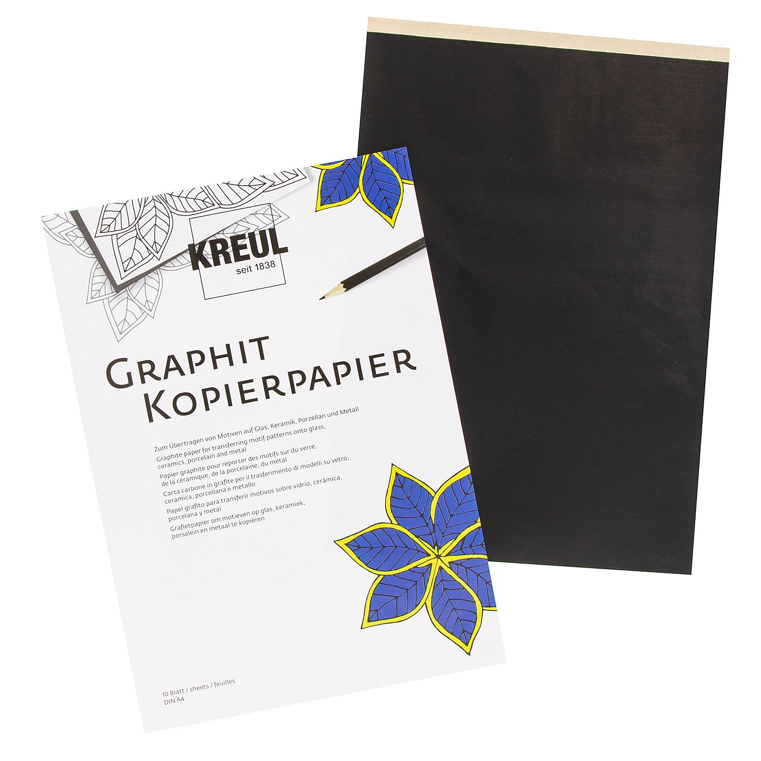 Kreul Graphit-Kopierpapier, 10 Blatt