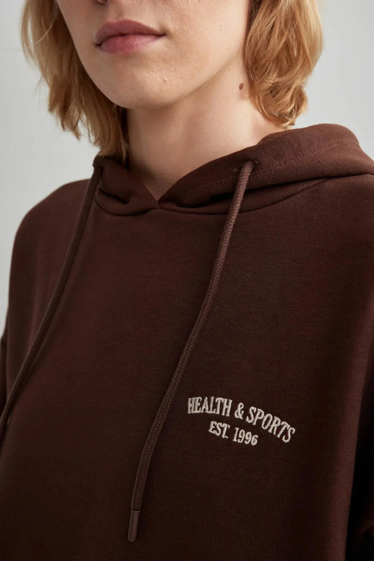 DeFacto  Weiches, flauschiges Sweatshirt mit Kapuze in Oversize-Passform