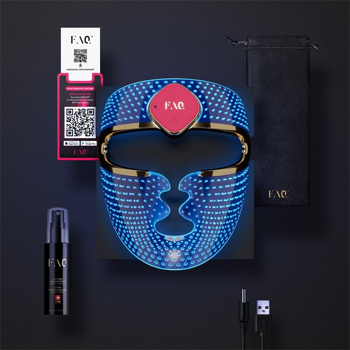 Silicone LED Face Mask Zur Lichttherapie Aus Silikon
