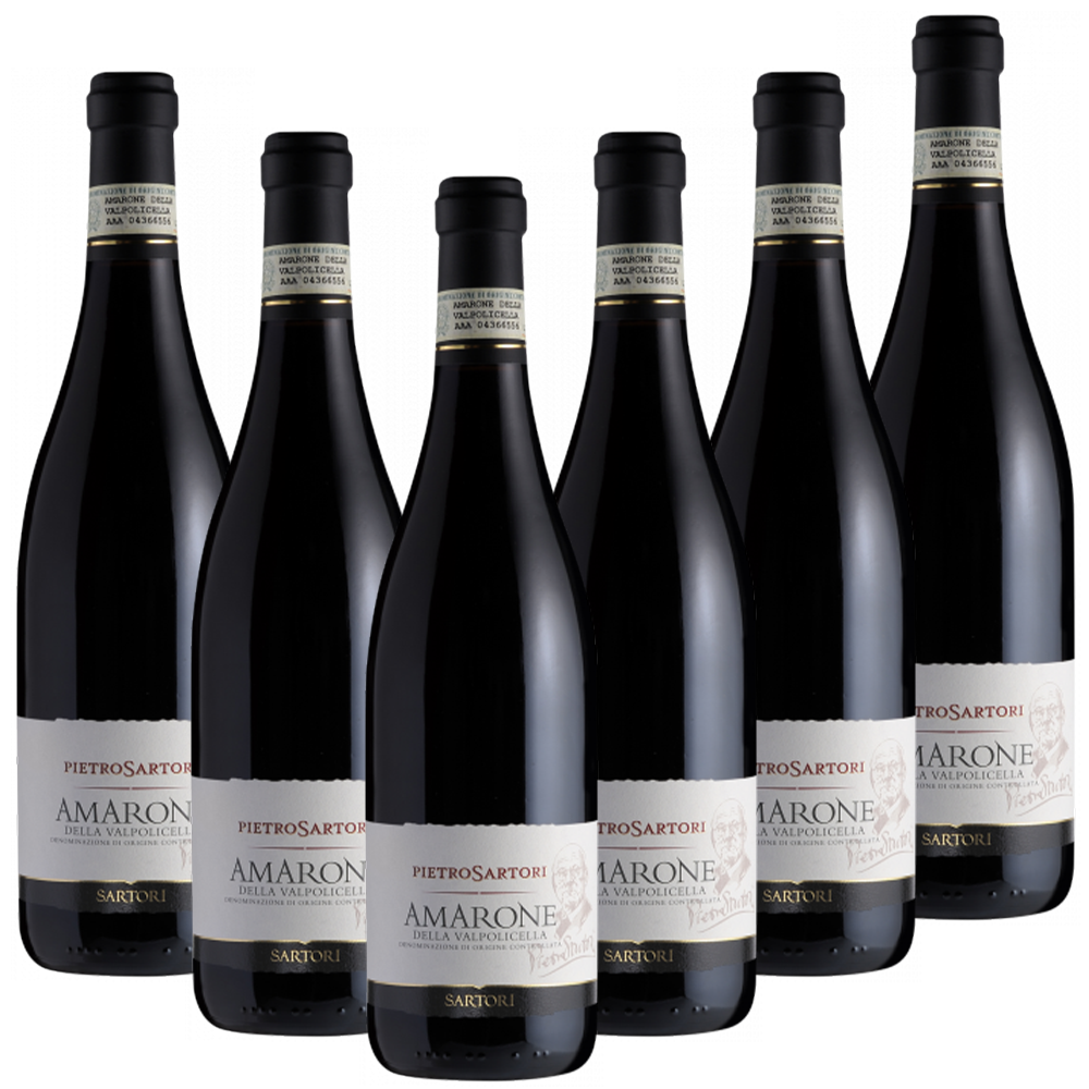 Casa Vinicola Sartori Amarone della Valpolicella Pietro Sartori DOCG Sartori Italien  trocken - 6er Karton