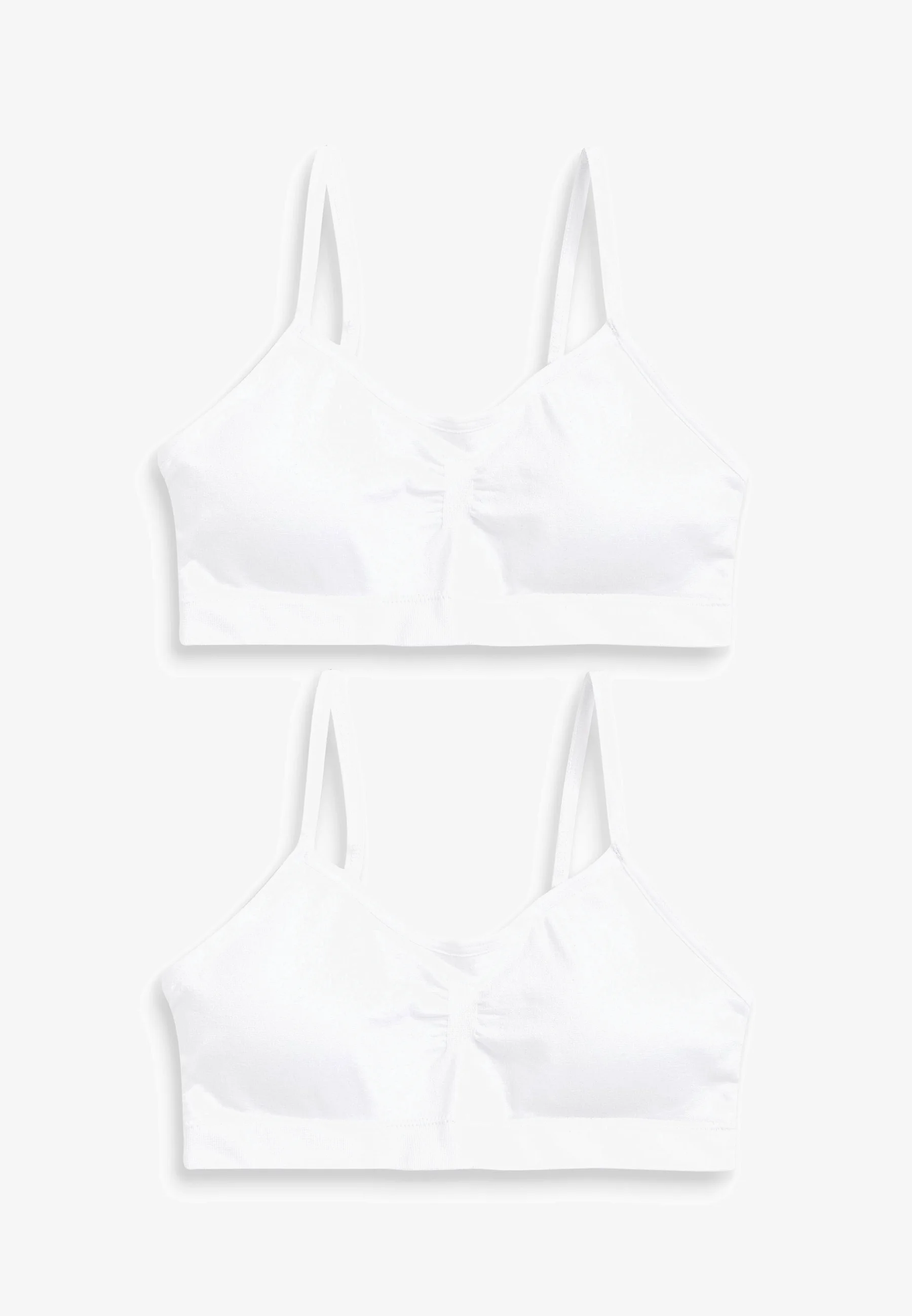 Pack de 2 tops cortos con tirantes sin costuras - Bustier