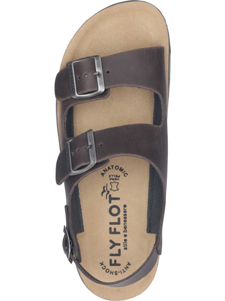 FlyFlot Klassische Sandaletten in braun günstig kaufen