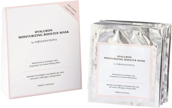 Wonderstripes Hyaluron Bio Zellulose Gesichtsmaske