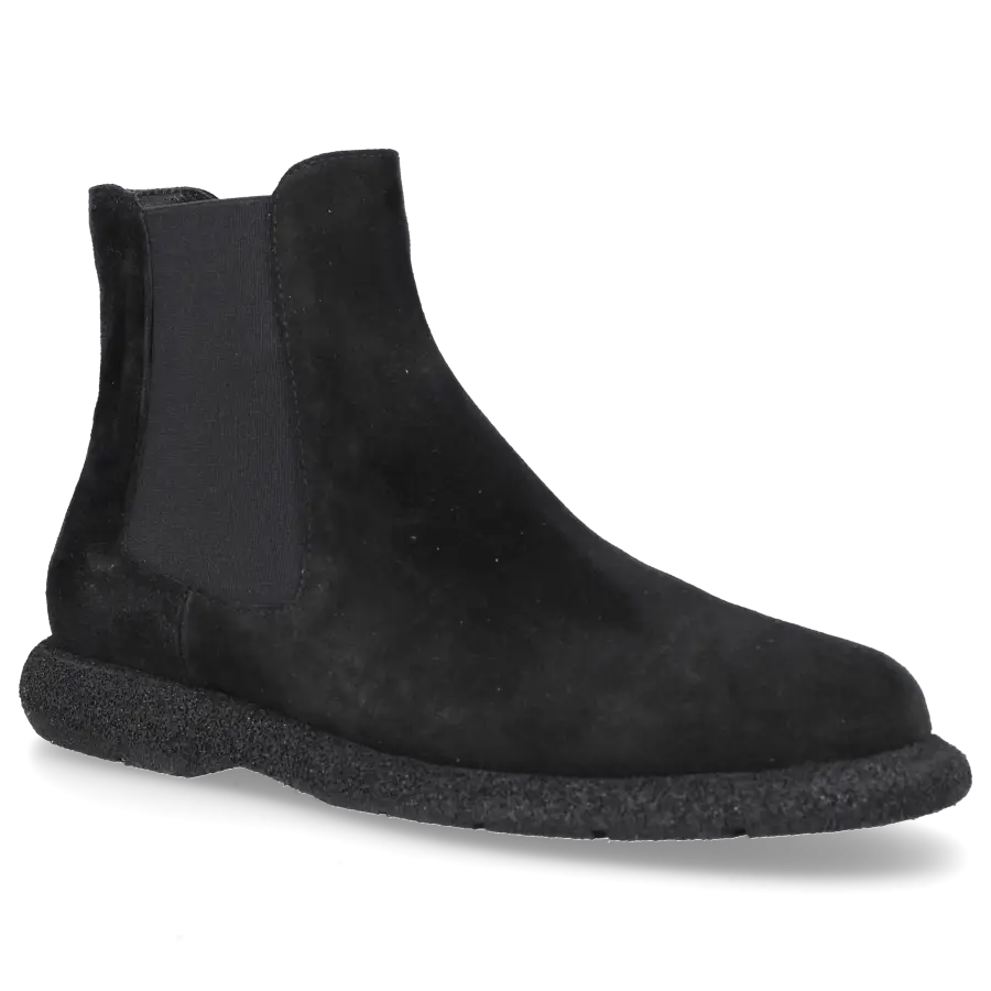 Truman's - Chelsea Boots 9619 Veloursleder - schwarz