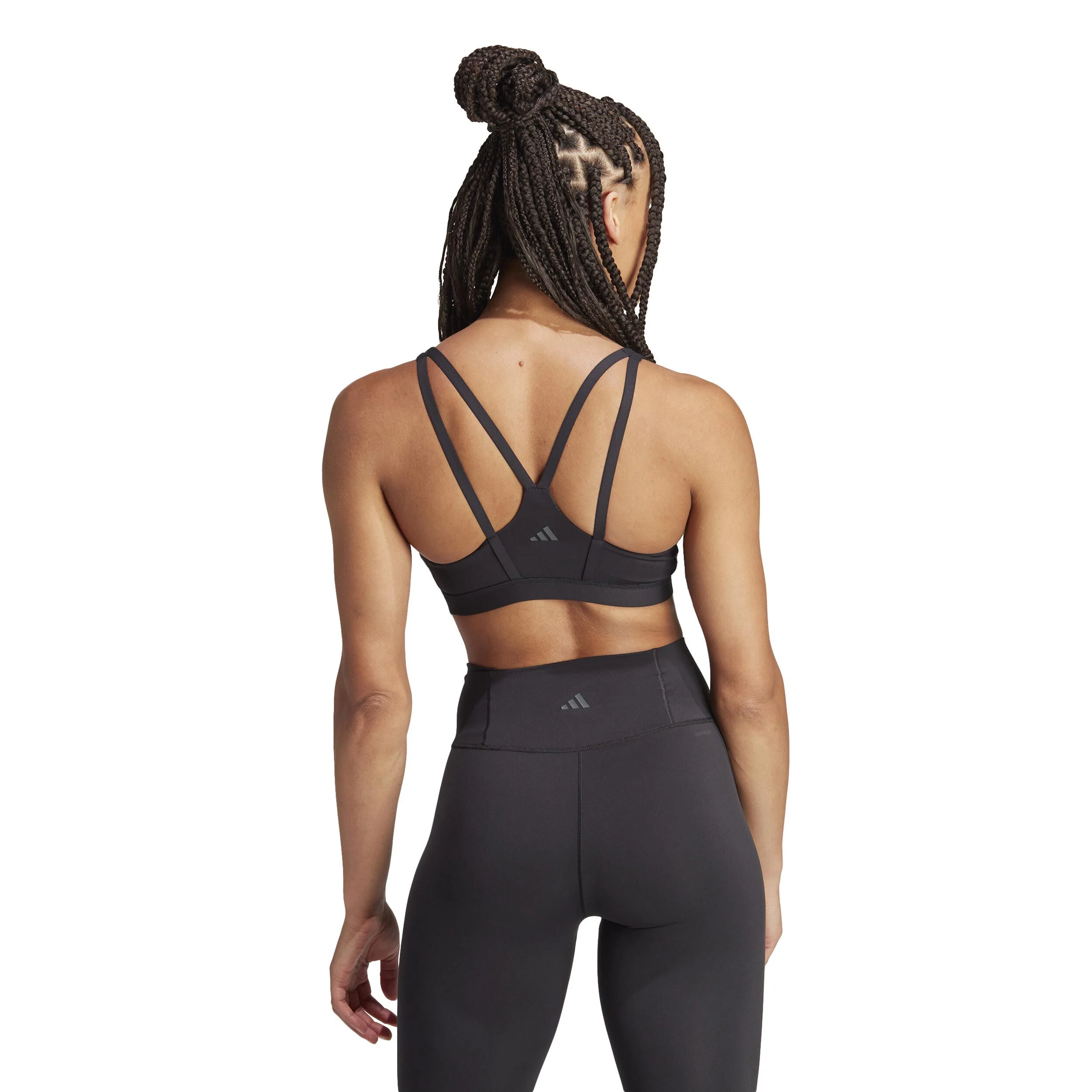All Medium-Support Sport-BH Damen - Schwarz