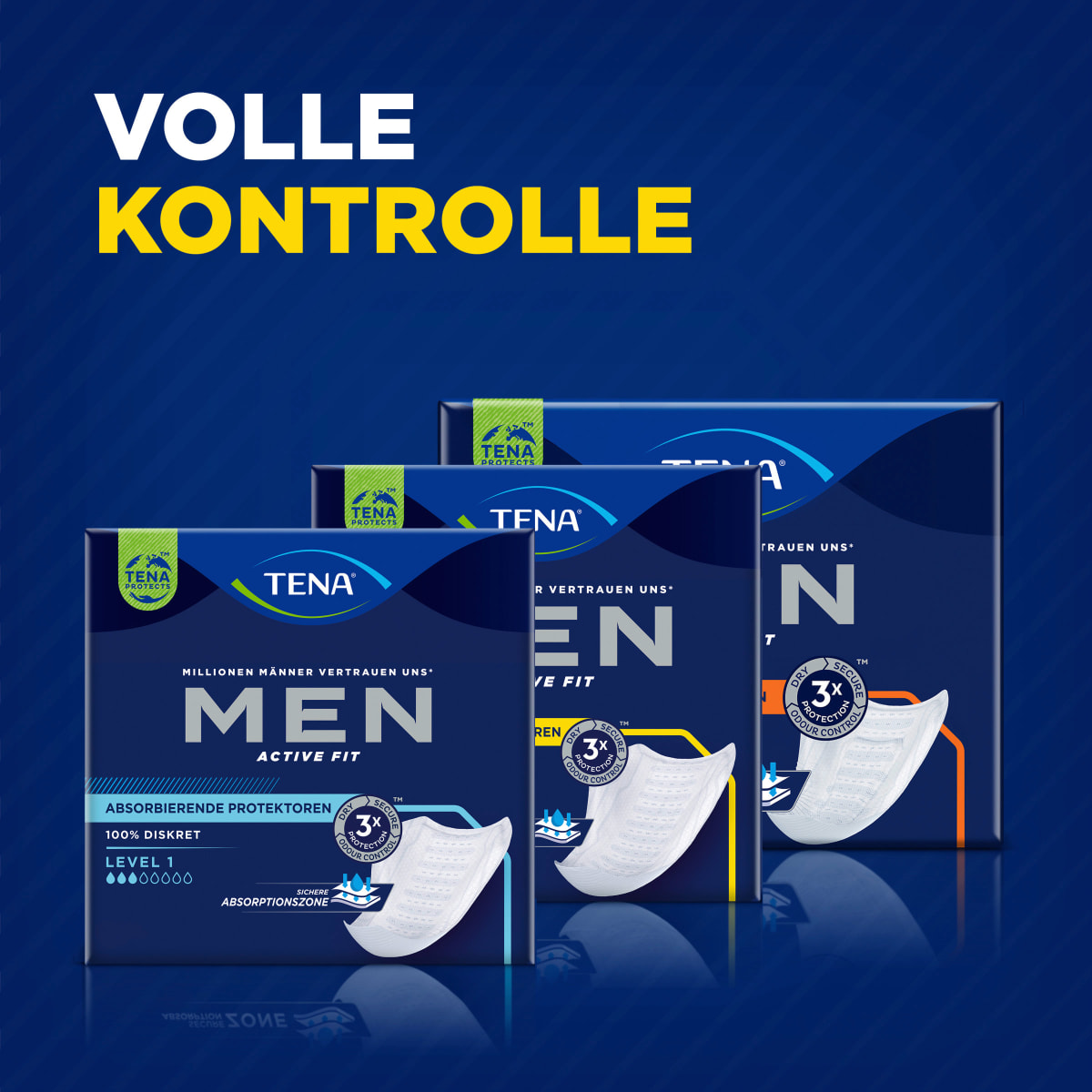 Men Einlagen Inkontinenz Level 3, 8 St