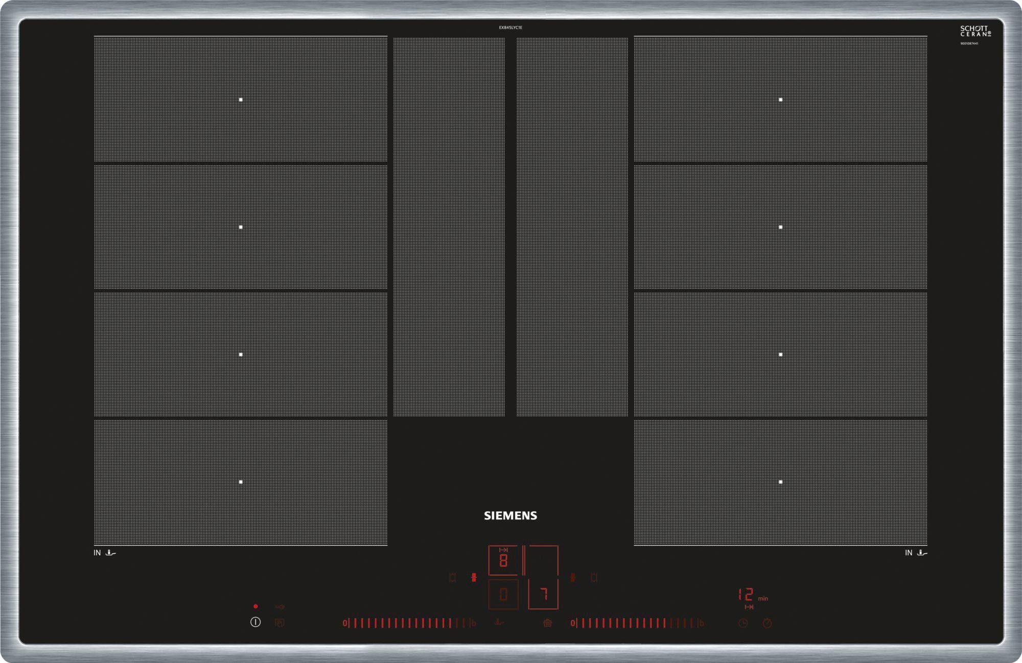 SIEMENS Flex-Induktions-Kochfeld von SCHOTT CERAN® iQ700 EX845LYC1E