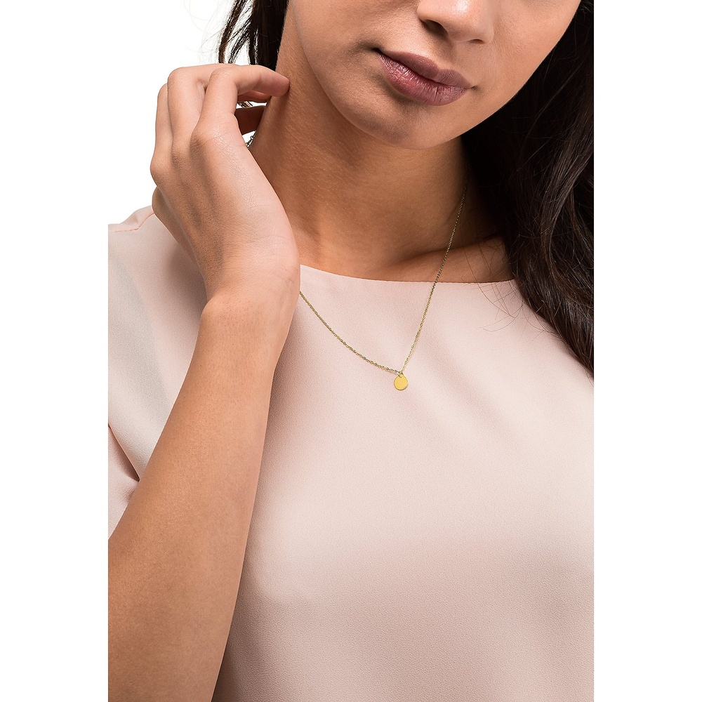 Valeria Chaînette 375 Or jaune collier