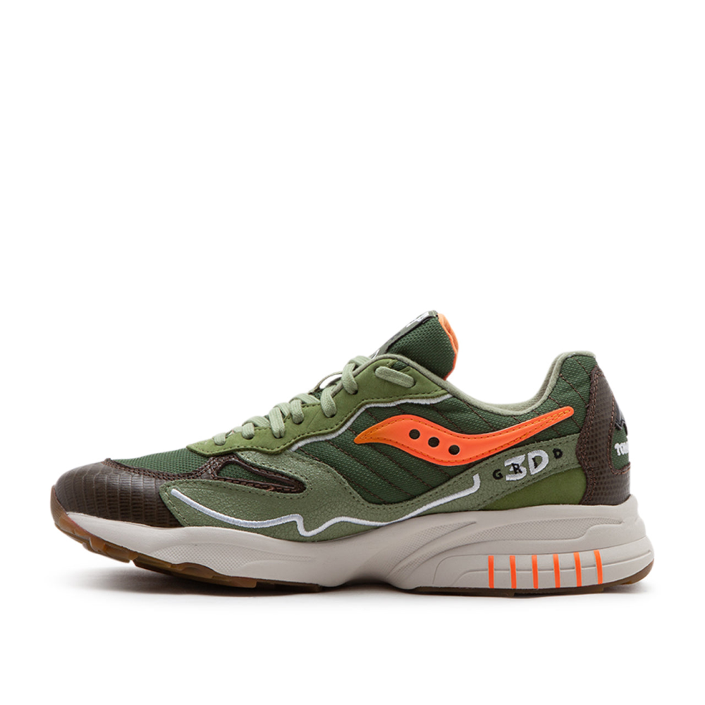 Saucony x Maybe Tomorrow 3D Grid Hurricane Tortoise S70682-1 / grün