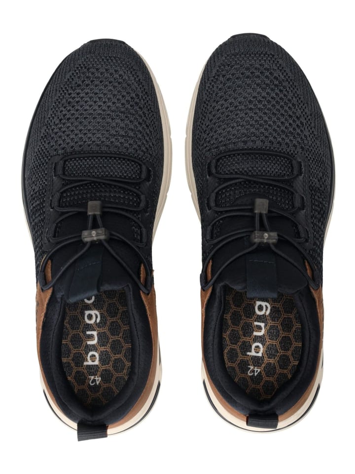 Bugatti Sneaker in Blau/Braun günstig kaufen