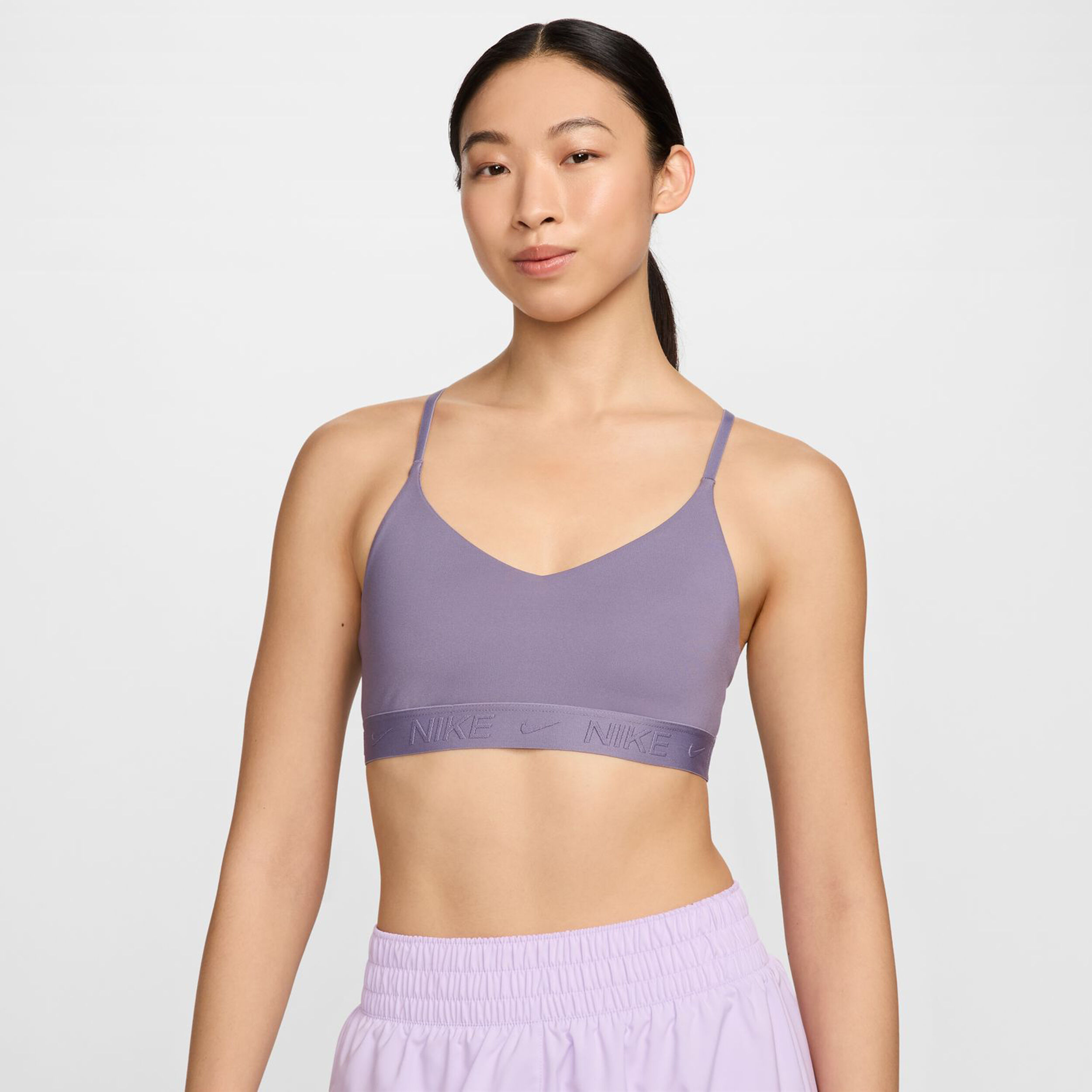 Dri-Fit Indy Padded Sport-BH Damen - Lila