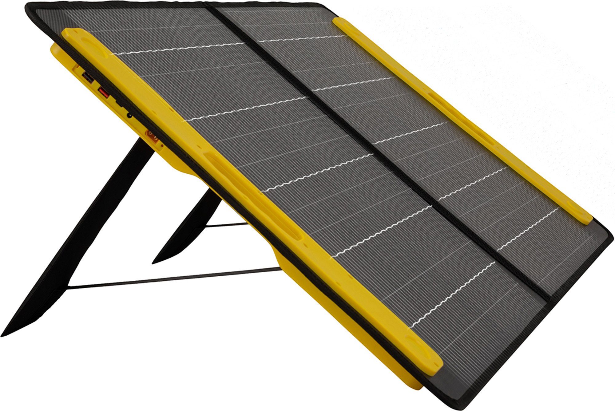 Craftfull Solarmodul Solarpanel faltbar Adventure 60 100 200 300 Watt Solarpanel, 60,00 W, Mono-Schindelzellen, (2x USB-A 1x USB-C Anschluss, ≥ 22% höherer Wirkungsgrad, Integrierte Tasche für Zubehör, Ladekabel für Craftfull Powerstation, 1-St., Tra