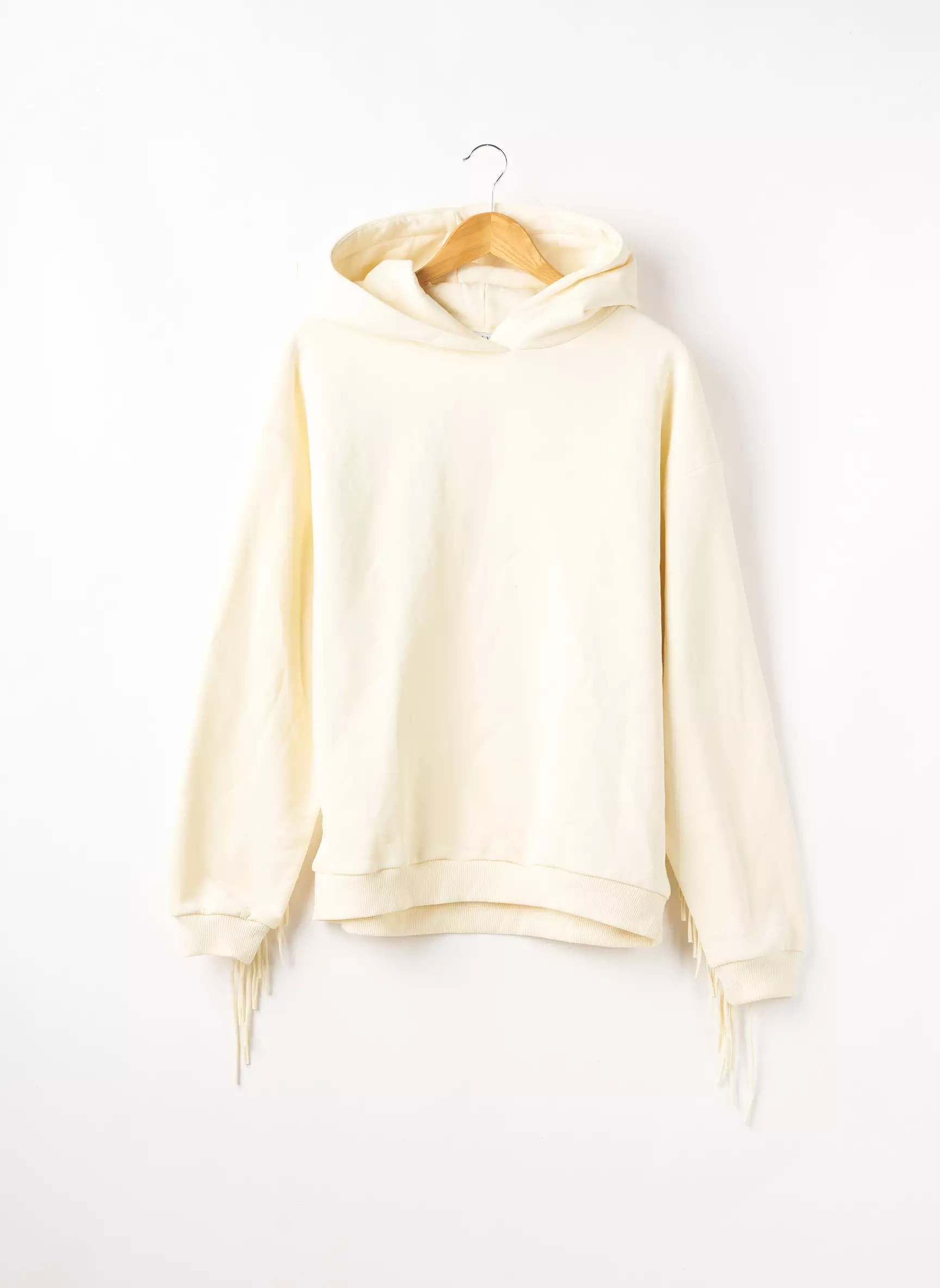 Loavies Sweat Capuche Femme couleur beige