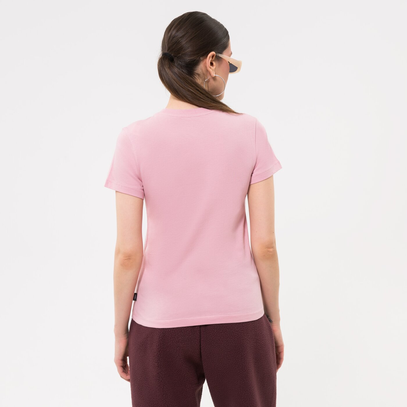 VANS T-SHIRT WM FLYING V CREW TEE FLYING V ZEPHYR Rosa
