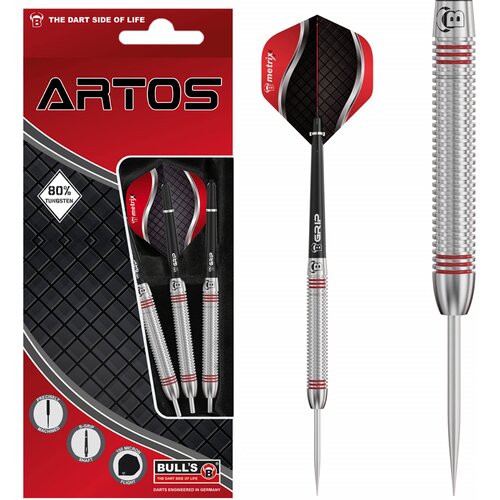 BULL'S DARTPFEIL ARTOS AR3 STEELDART, RED 80% TUNGSTEN