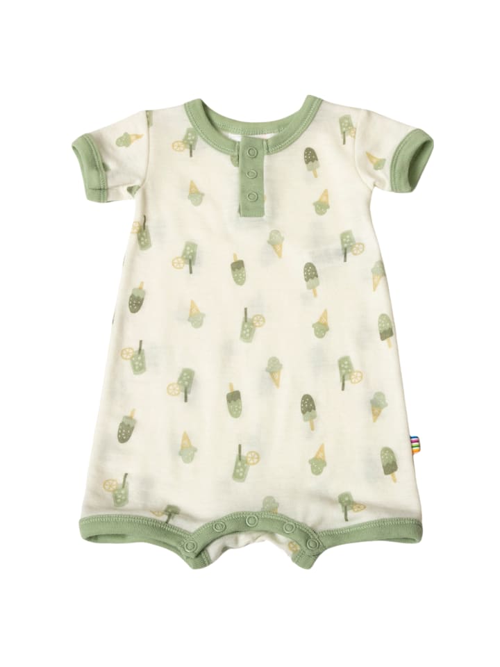 Joha Spieler Sommer-Overall Merinowolle in light green günstig kaufen 50
