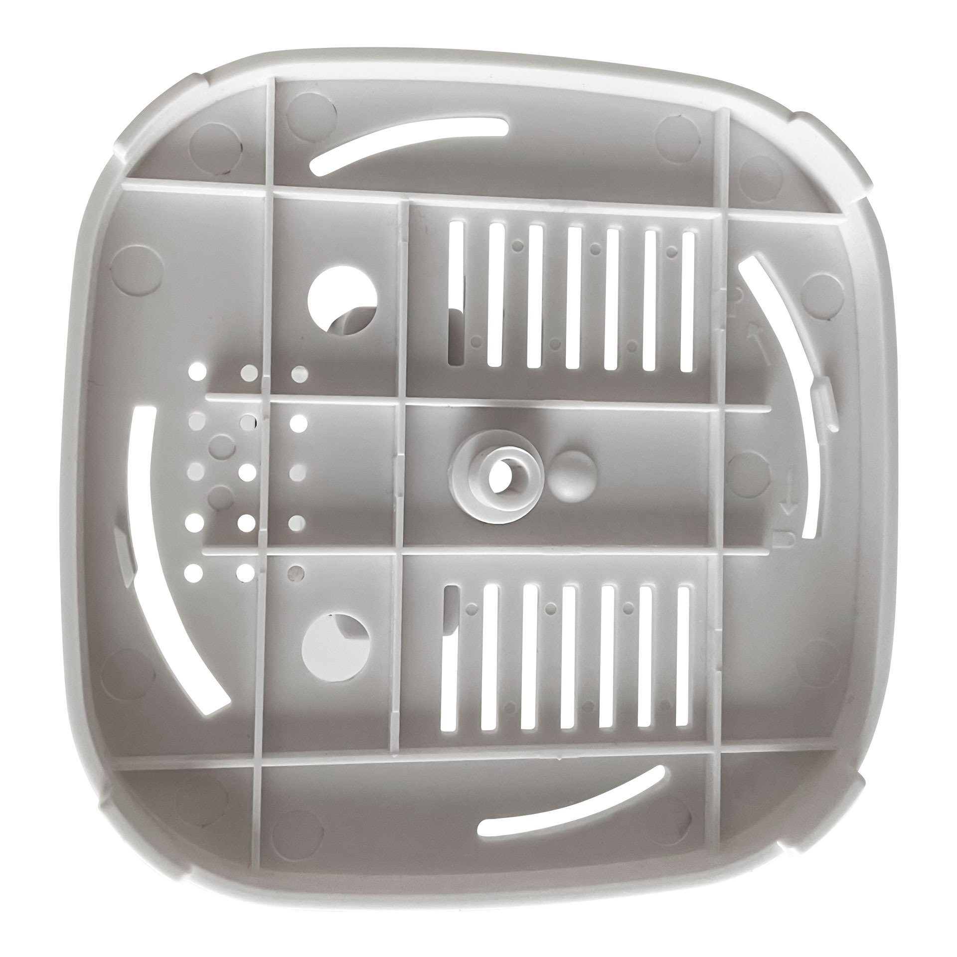 technoline Ersatzschutzkappen TX Cover, Außensenderabdeckung, Wetterschutzgehäuse, Schutzhülle, Regenschutz Sonnenschutz für Sender, Sensor, Wetterstation, weiß