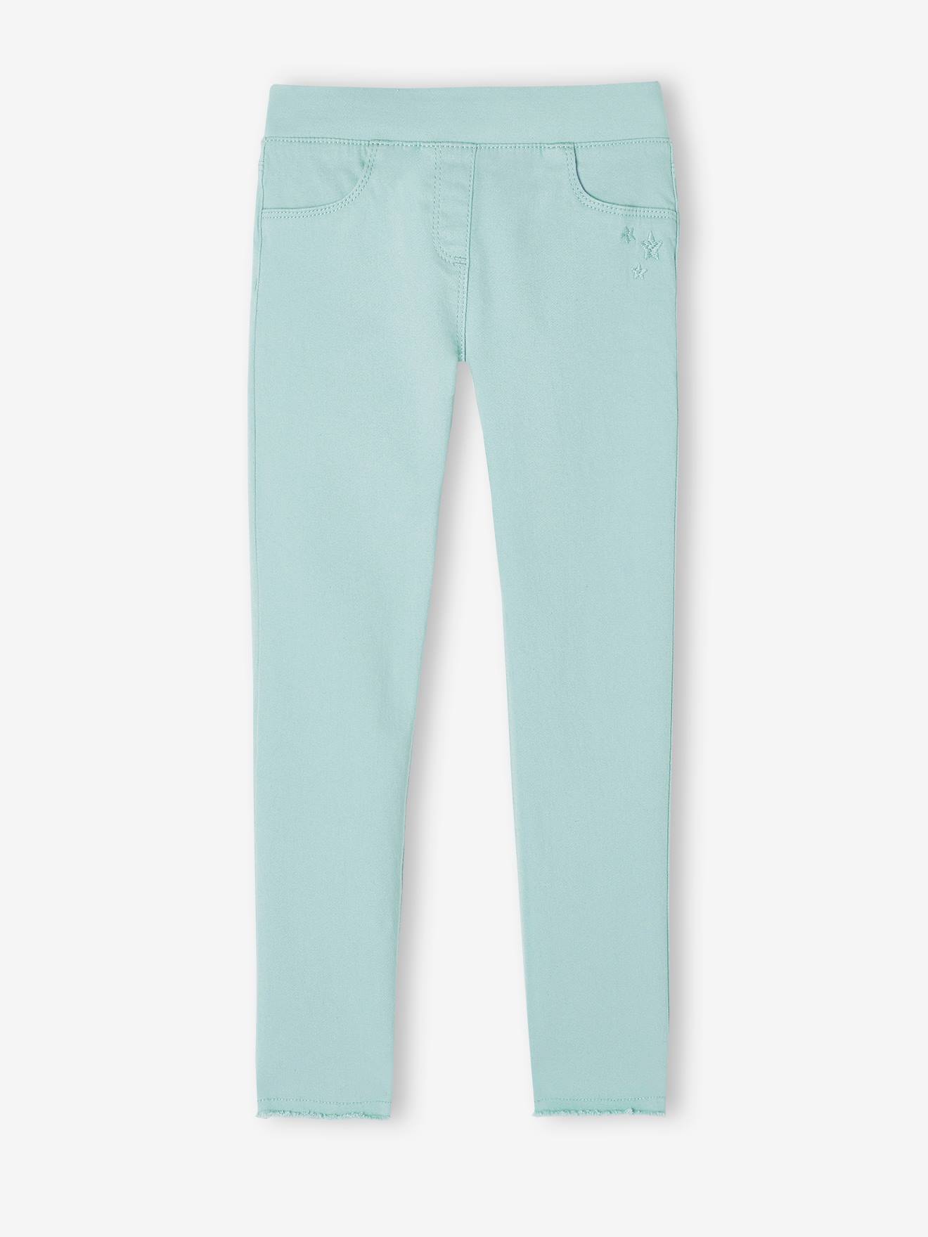Tregging couleur fille caramel