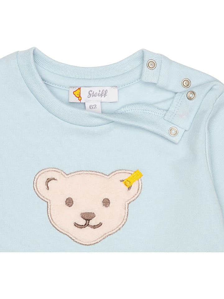 Steiff Sweatshirt in Hellblau günstig kaufen 80