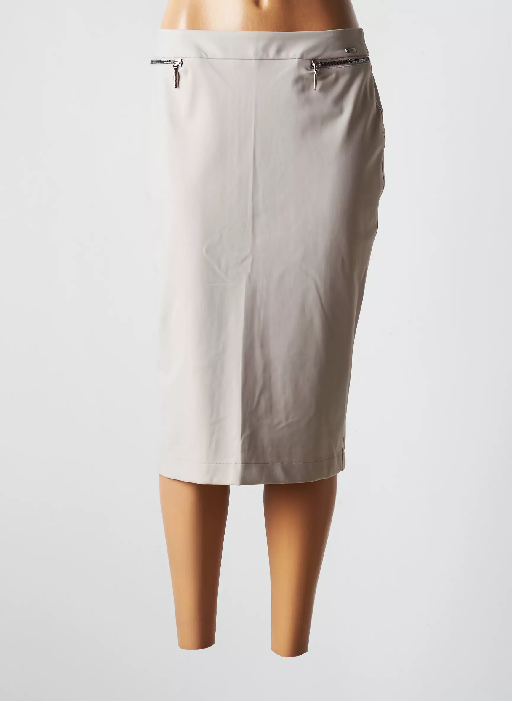Airfield Jupes Mi Longues Femme couleur beige