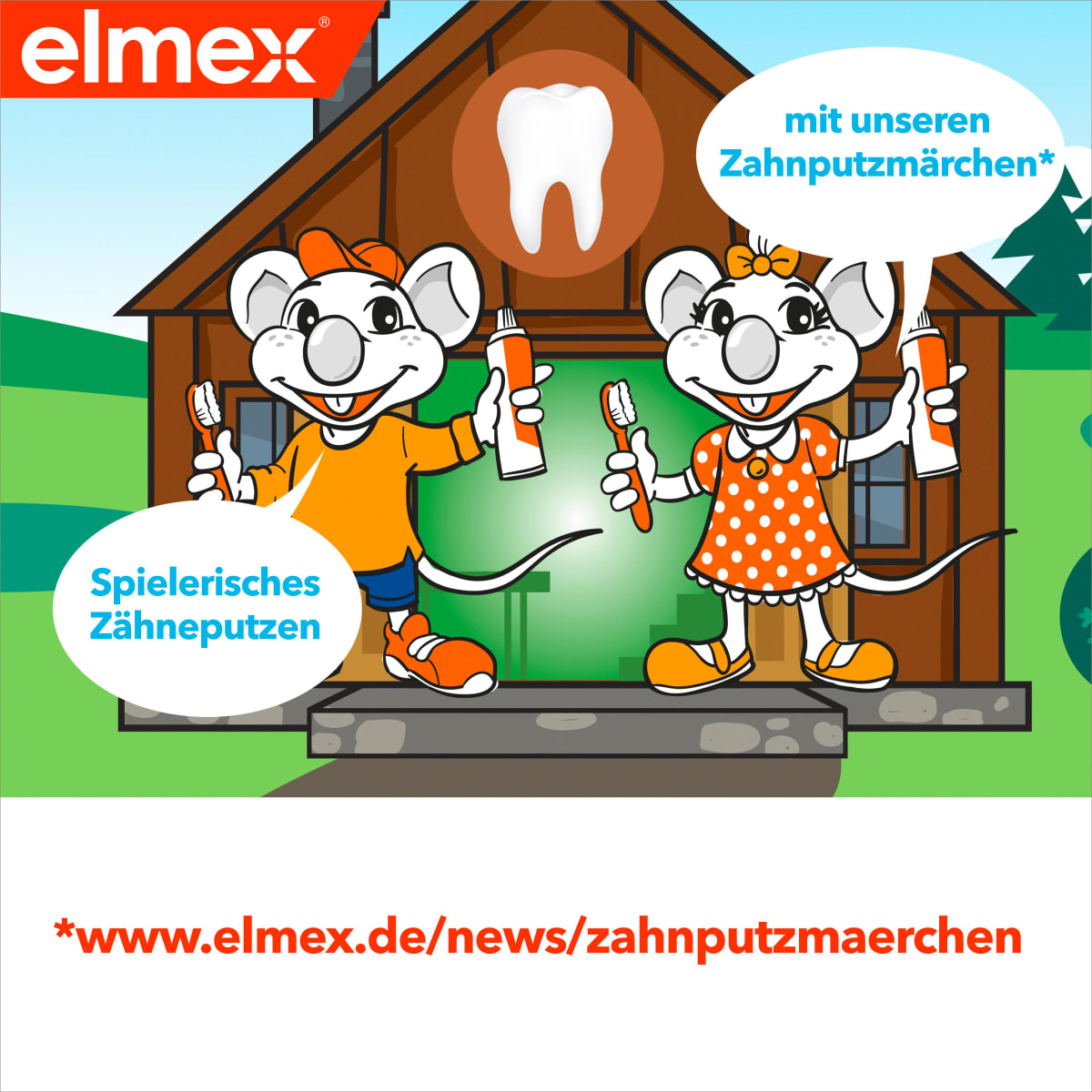 Zahnbürste Kinder, 2 bis 6 Jahre, 2 St