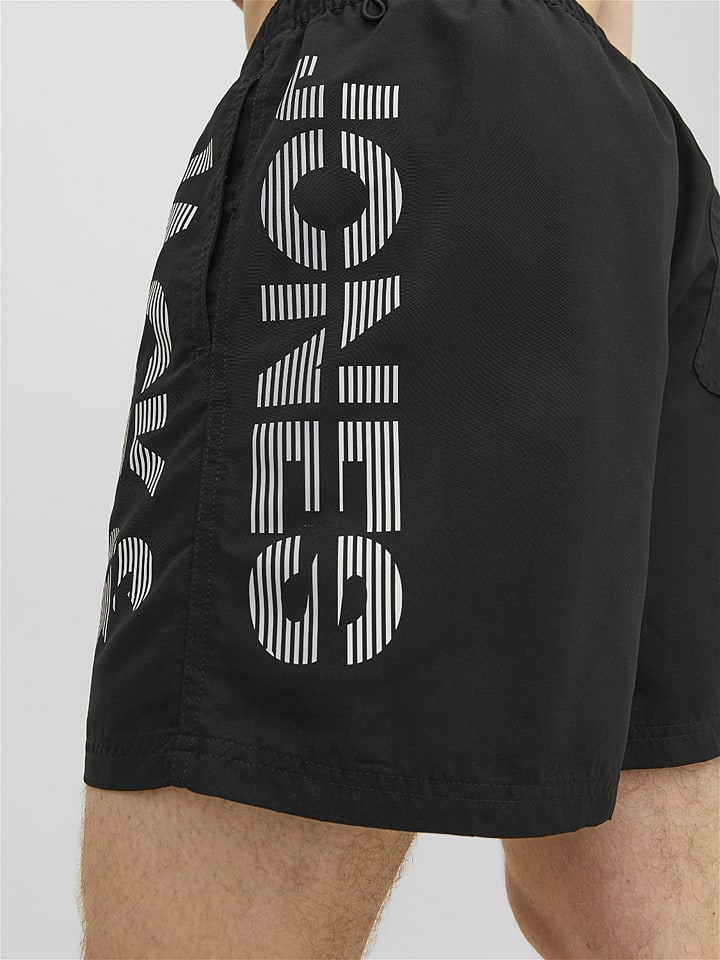 Jack & Jones Badeshorts in Schwarz günstig kaufen