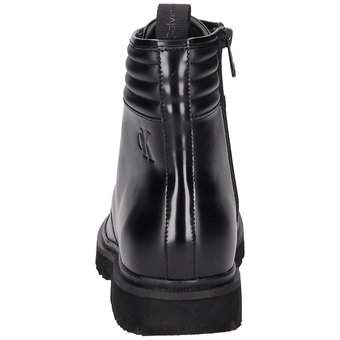 Calvin Klein Eva Mid Laceup Boot Lth in schwarz