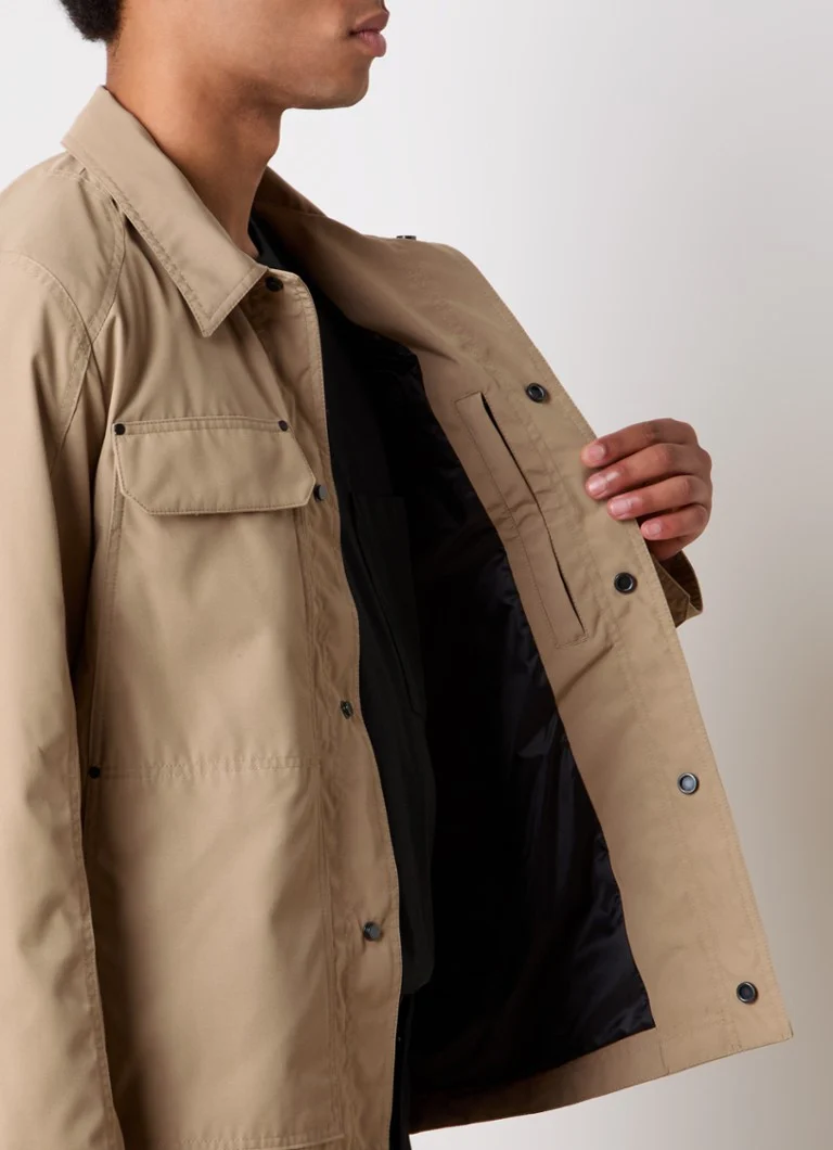 Jachetă Canada Goose Burnaby cu buzunare la piept