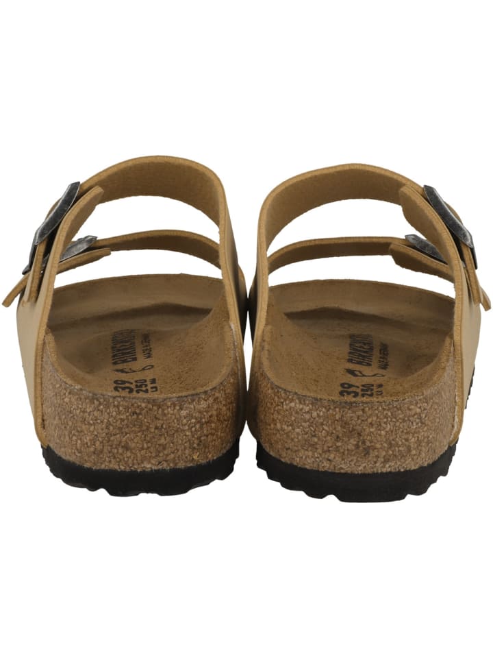 Birkenstock Sandale Arizona Birko-Flor Nubuk normal in hellbraun günstig kaufen