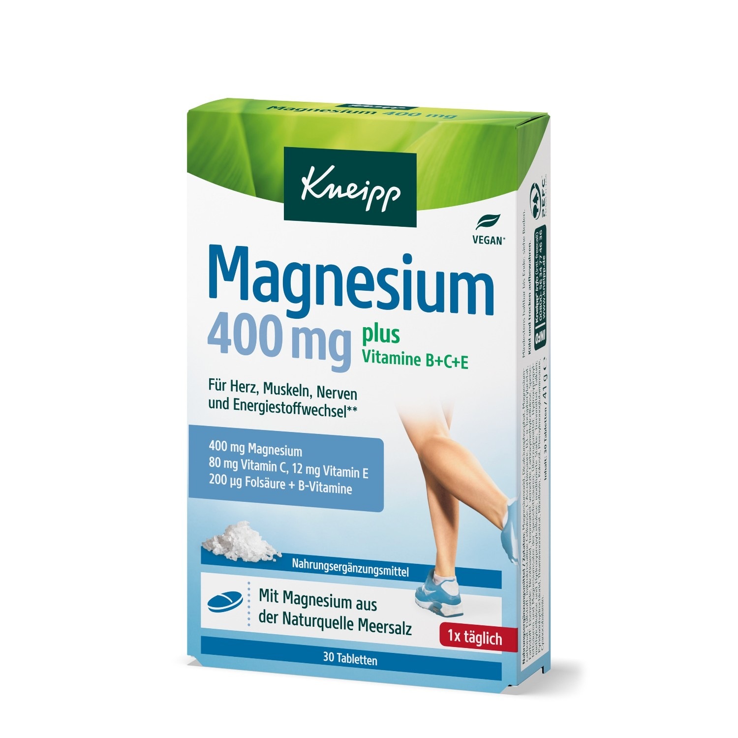 MAGNESIUM 400 B-VIT.C+E BRAUSE  30 TBL