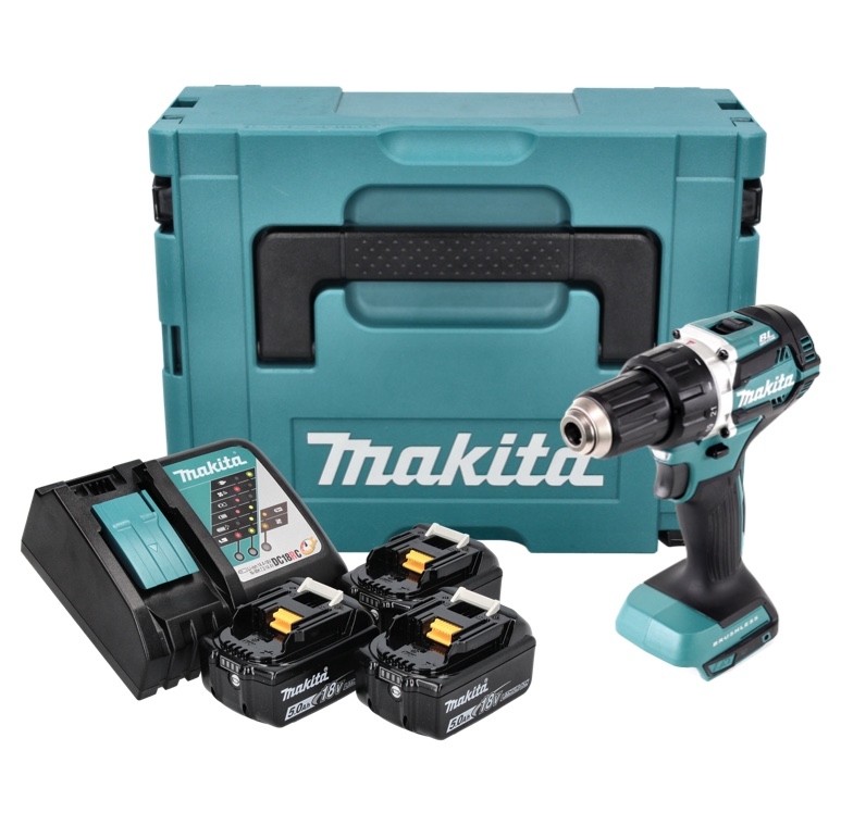 Makita DDF484RT3J Accuboormachine 18V 5,0 AH Li-ion + 3e acumulator