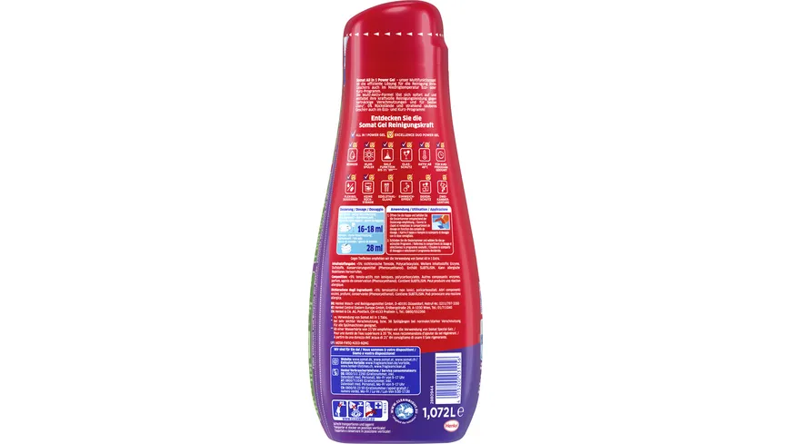 Somat All in 1 Power Gel 1072 ml