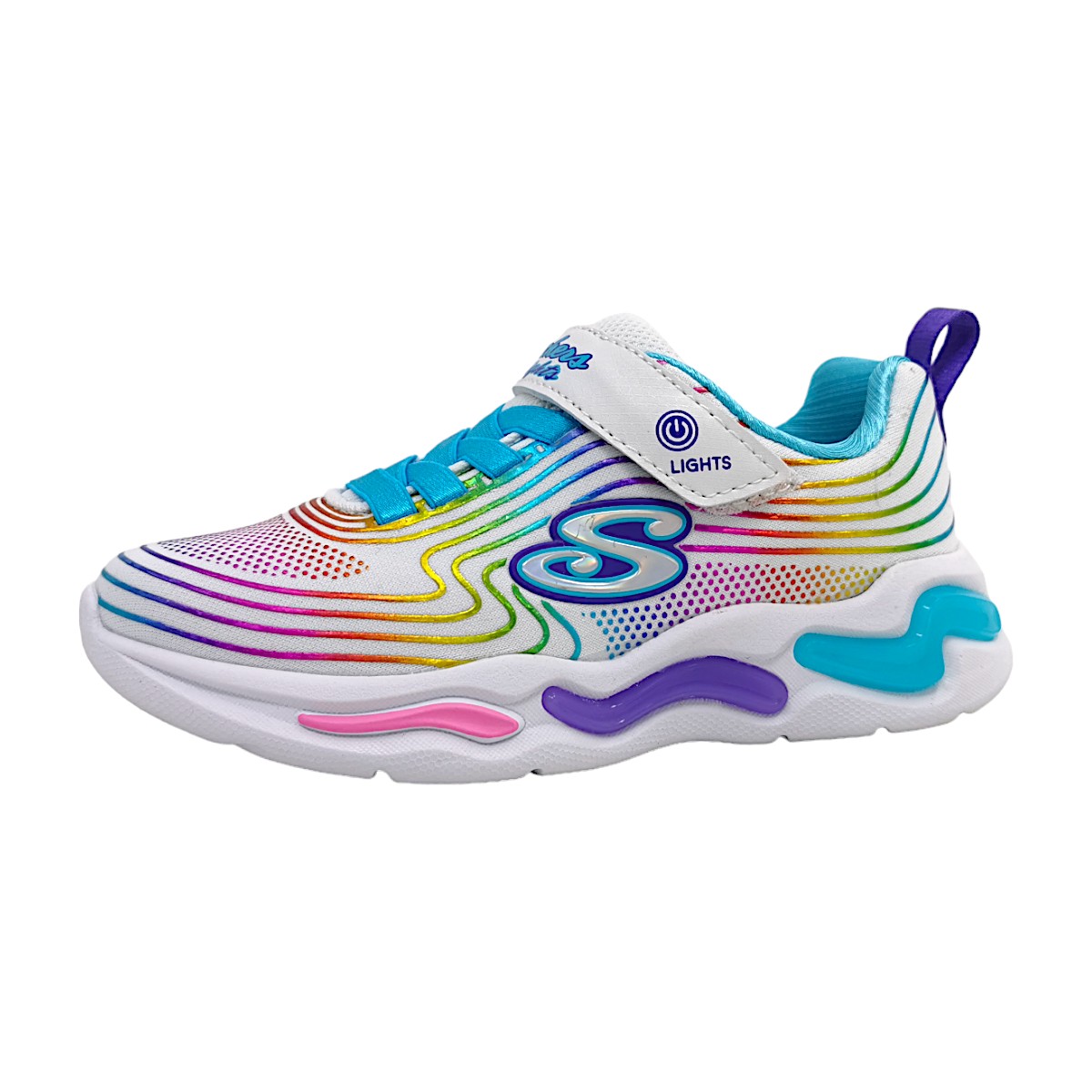Skechers Wavy Beans 302338L Weiß WMLT white/ multi
