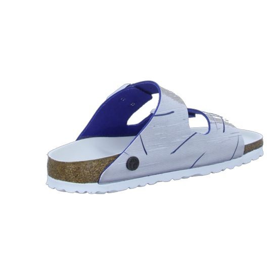 BIRKENSTOCK Klassische Sandalen bunt Arizona Rivet Logo Metallic Cuts Ocean