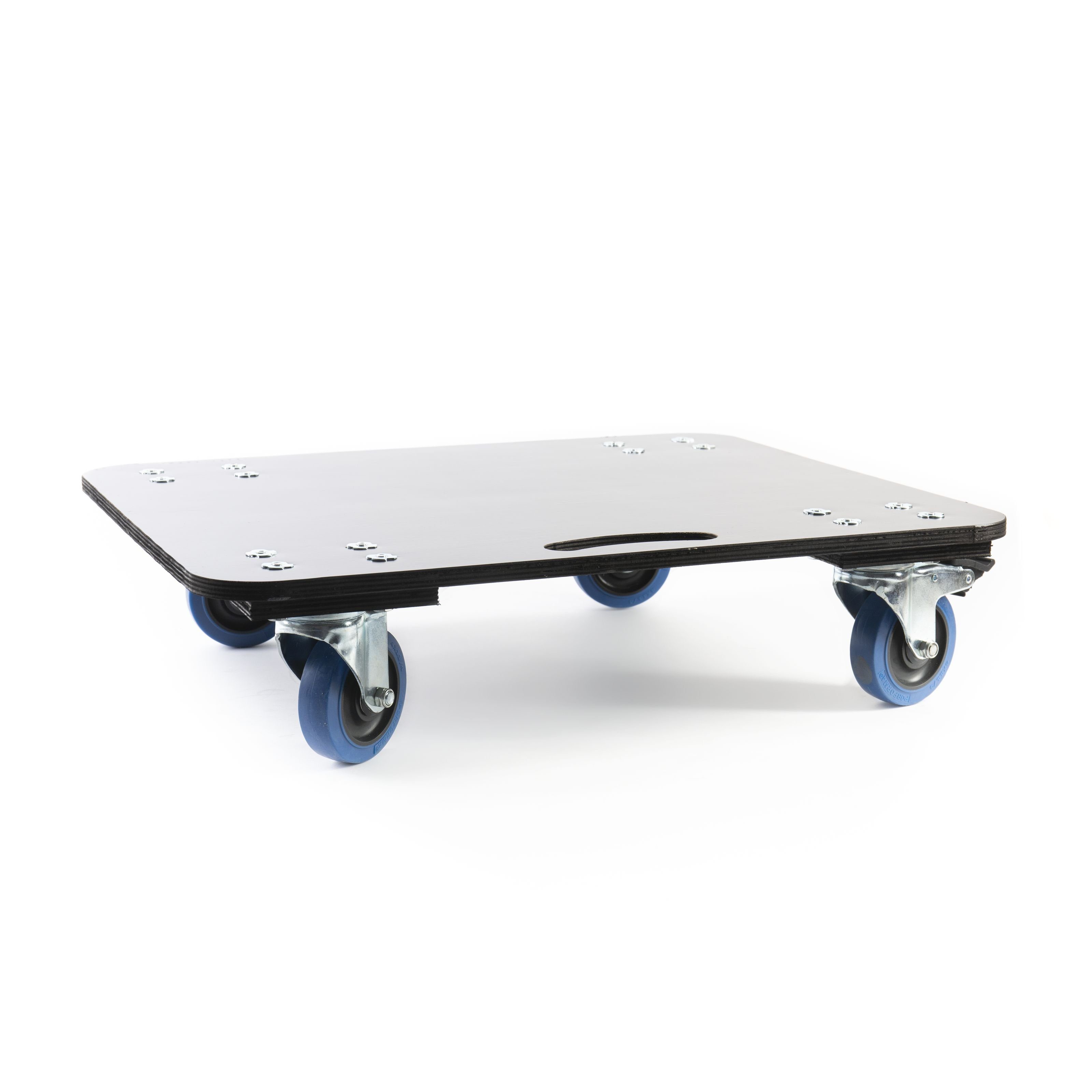 MUSIC STORE Mischpult, Rollbrett 100mm Blue Wheels - Rackzubehör