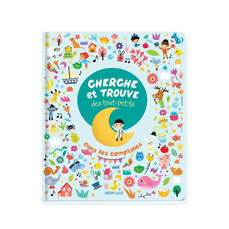 Livre Cherche et trouve des tout-petits comptines - Auzou