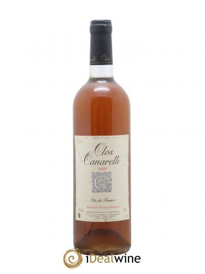 Vin de France Muscat petit Grains Clos Canarelli 2009 - Lot de 1 Bouteille
