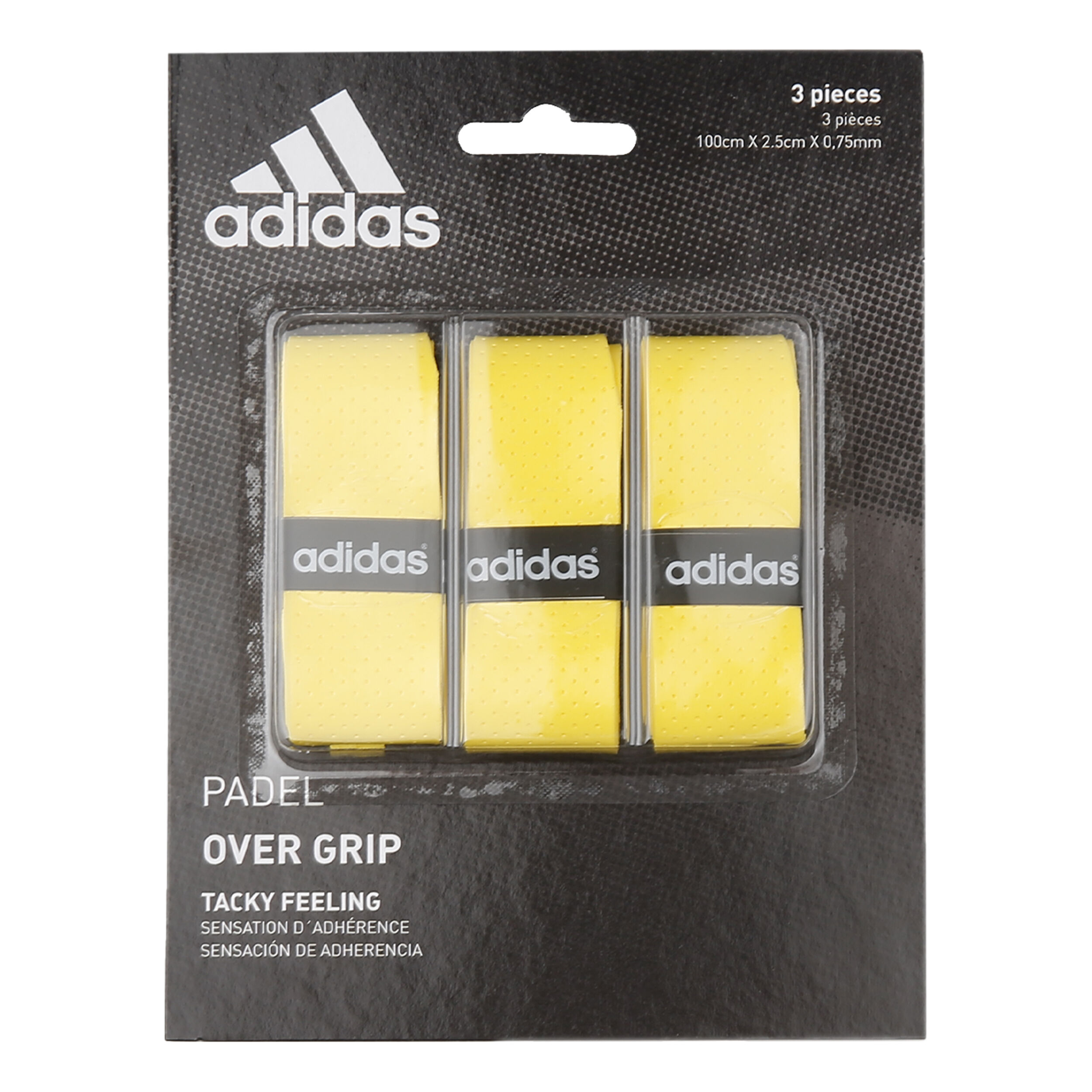 Padel Overgrip 3er Pack - Gelb
