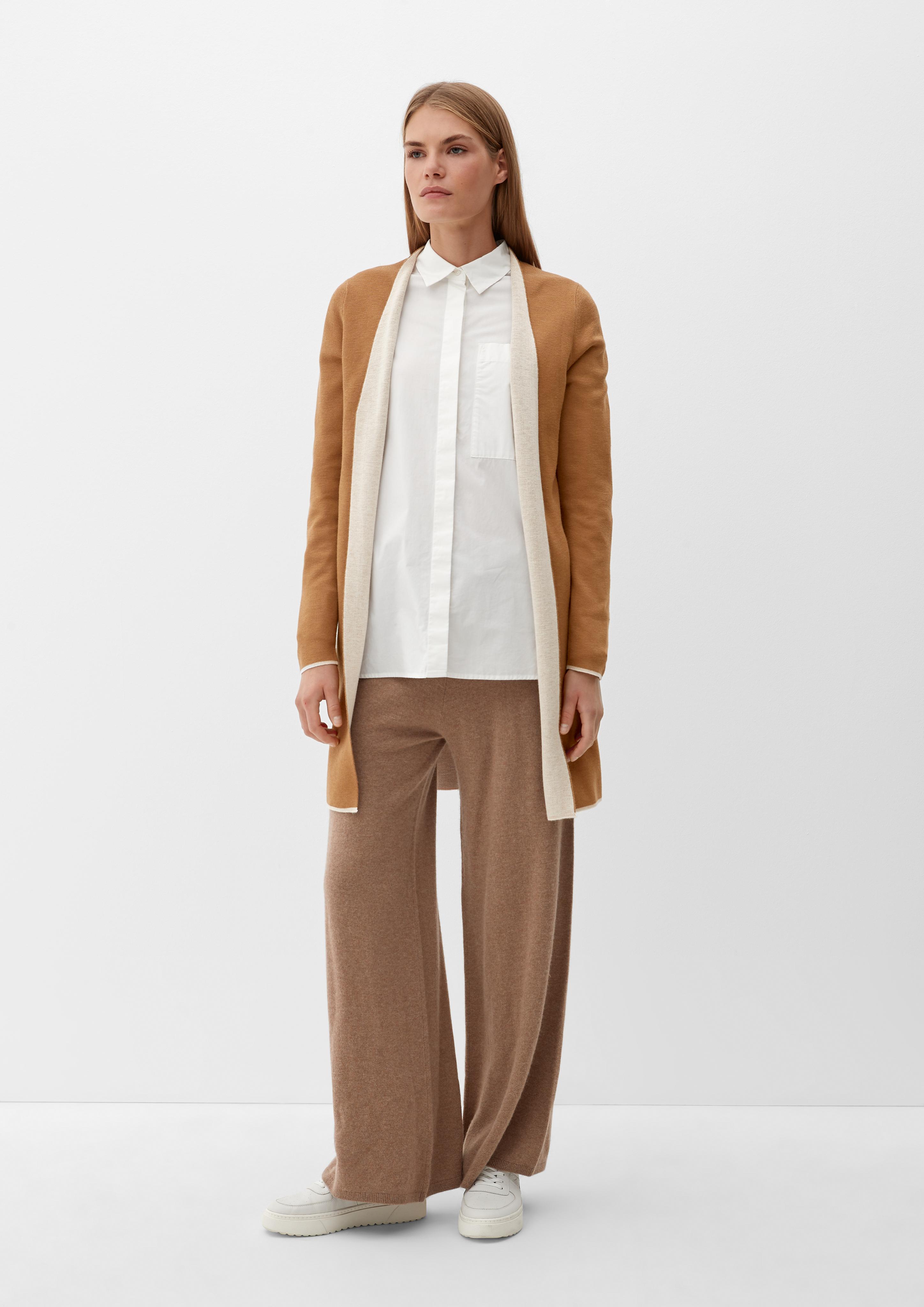 Lange Strickjacke  2120588-8469