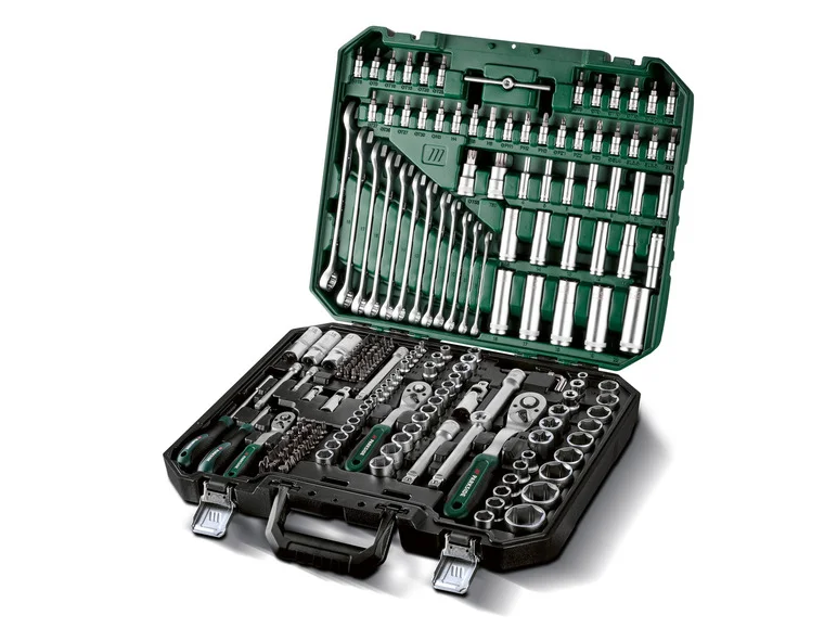Conjunto duplo PARKSIDE®, 216 peças