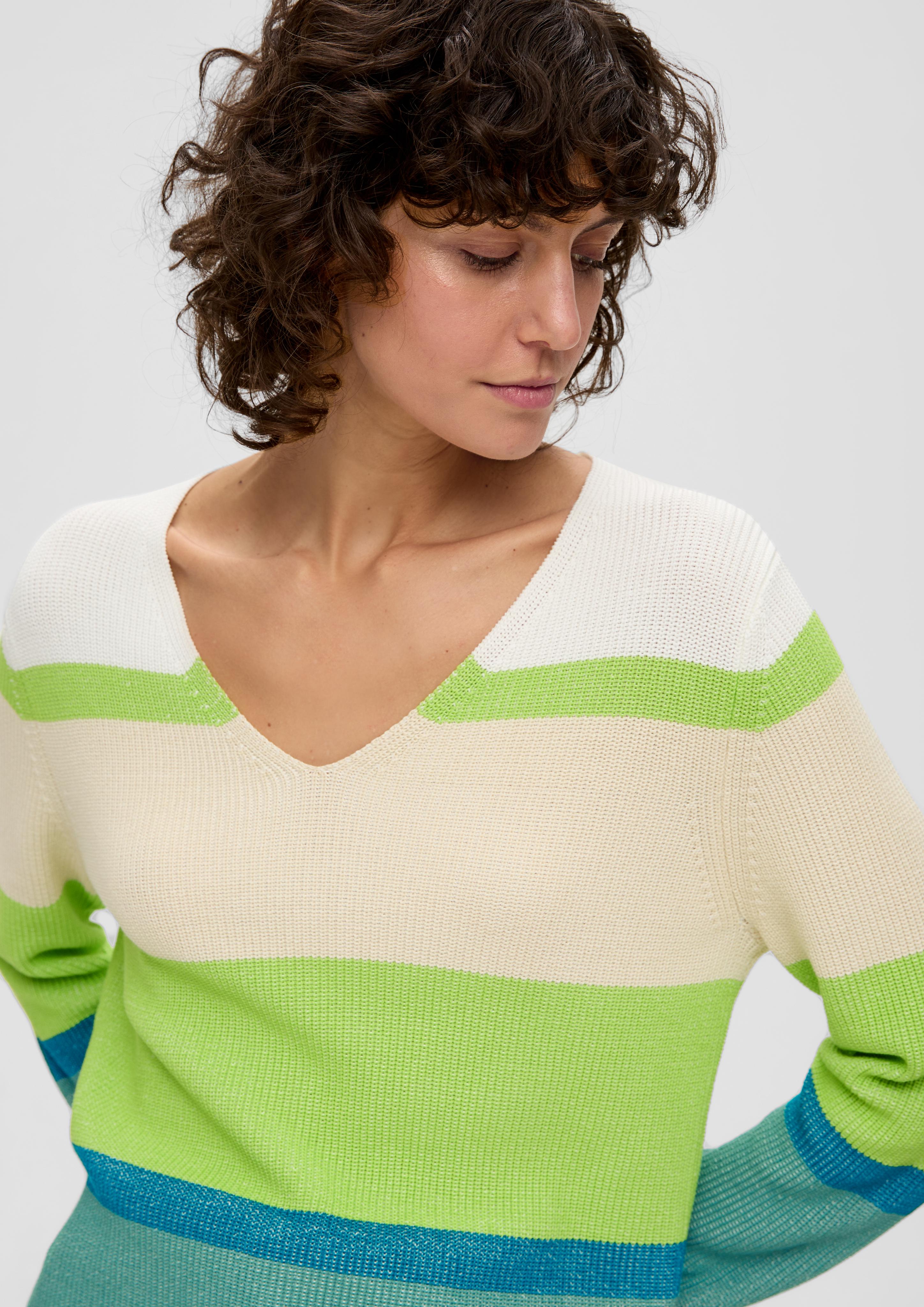 Strickpullover aus Viskosemix  2141207-74X8