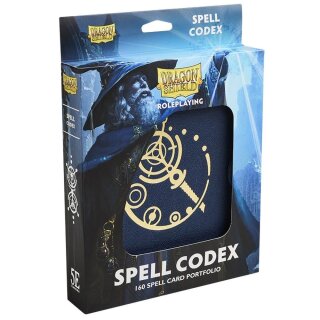 Dragon Shield: Spell Codex Portfolio – Midnight Blue