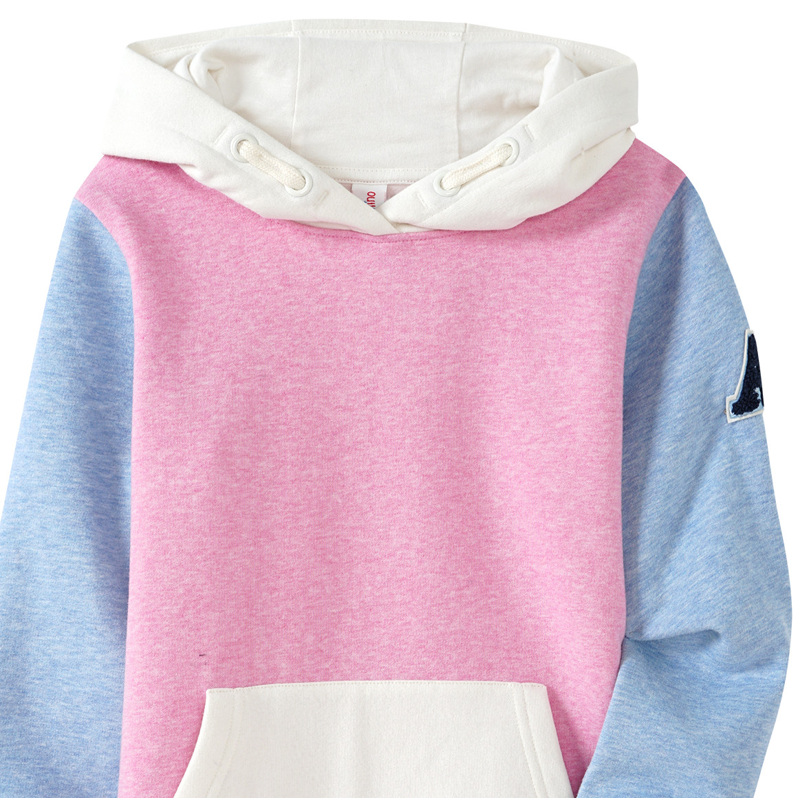 Mädchen Sweatkleid mit Kapuze