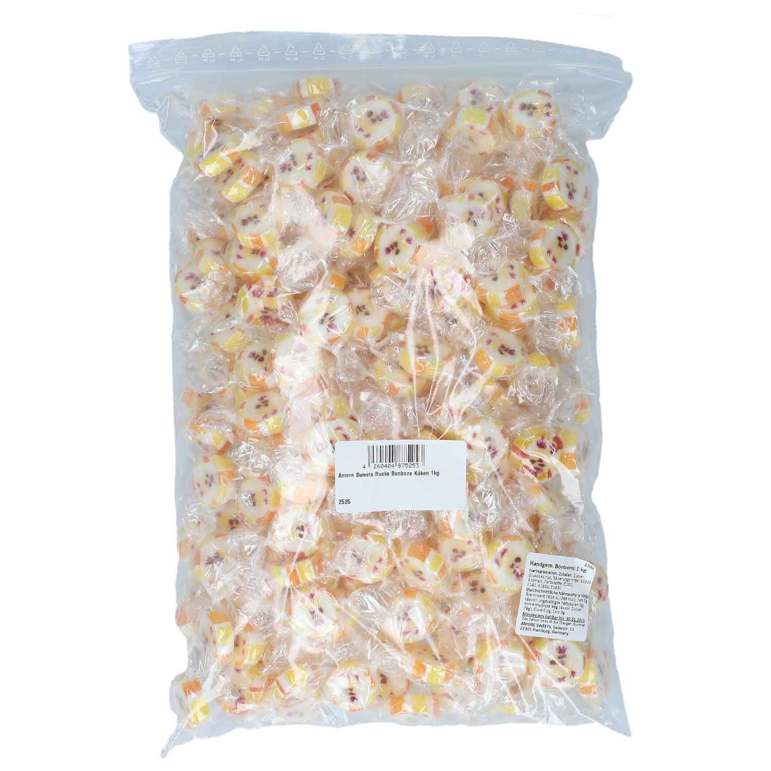 Amore Sweets Rocks Bonbons Küken 1kg